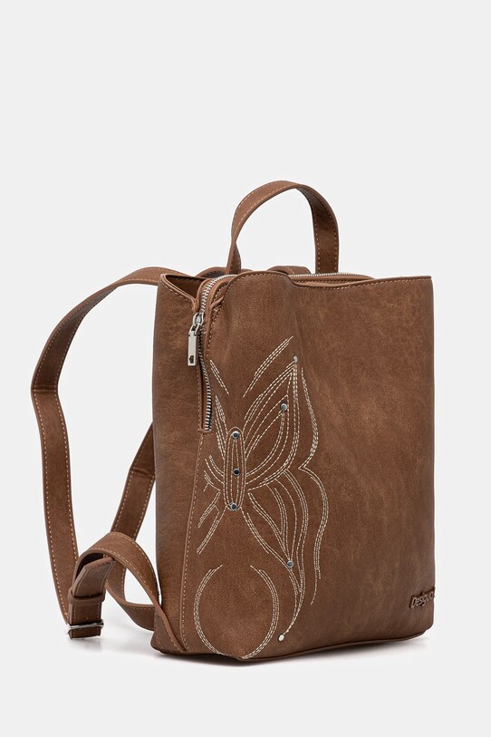 Desigual plecak GOODALL SAND SUMY MI 25SAKP07 brązowy SS25