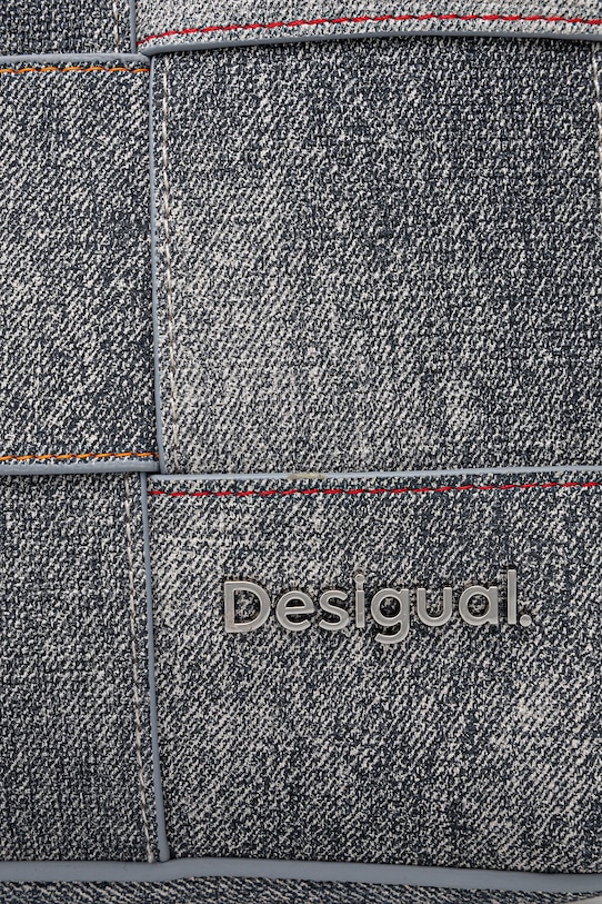 Batoh Desigual YOKO PU DENIM SU šedá 25SAKP09