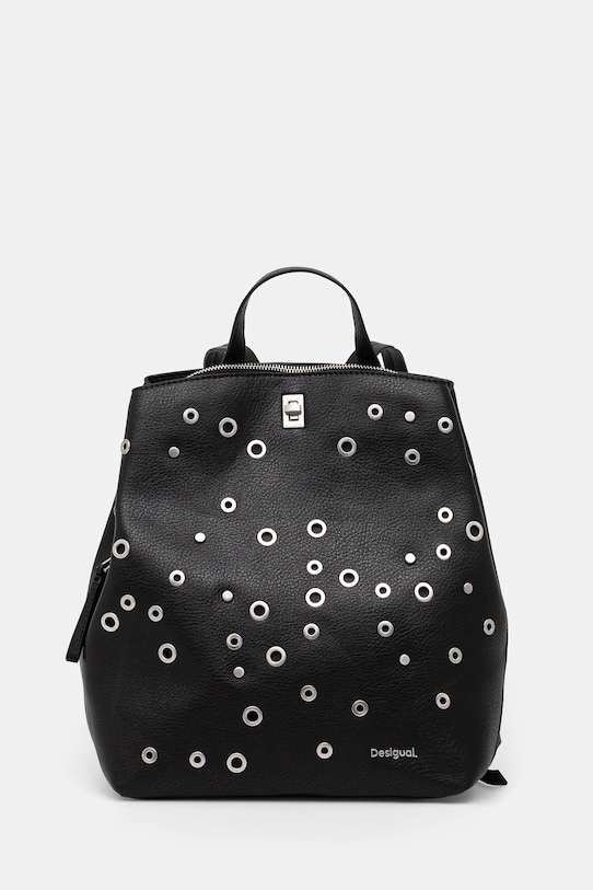 Desigual rucsac REBEL SUMY BLACK nu incape in A4 negru 25SAKP19