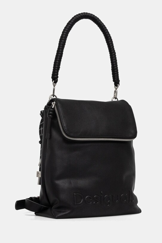 Desigual plecak HALF HAMPTON BLACK 25SAKP46 czarny SS25