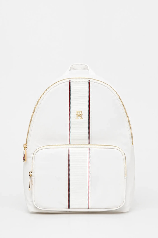 Ruksak Tommy Hilfiger vzorovaný biela AW0AW17162