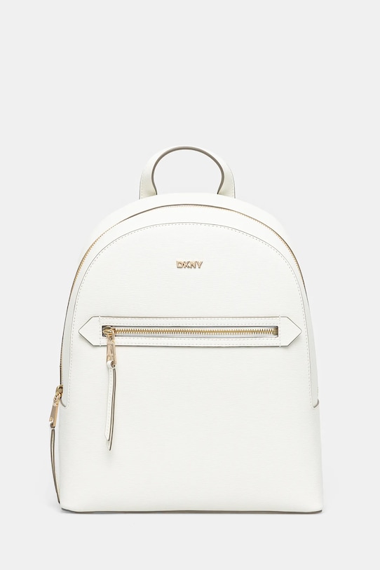 Kožený batoh Dkny přírodní kůže bílá R51K3J33