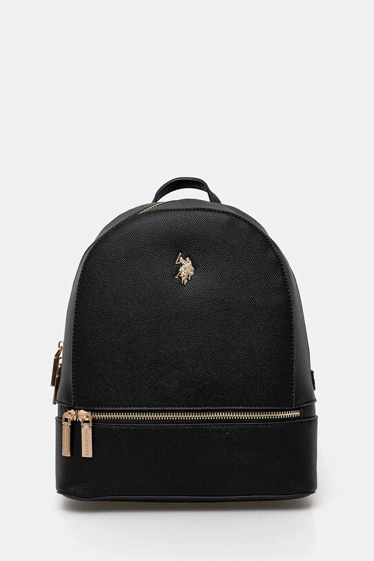 Раница U.S. Polo Assn. Jones изкуствен черен BEUJE8653WVP