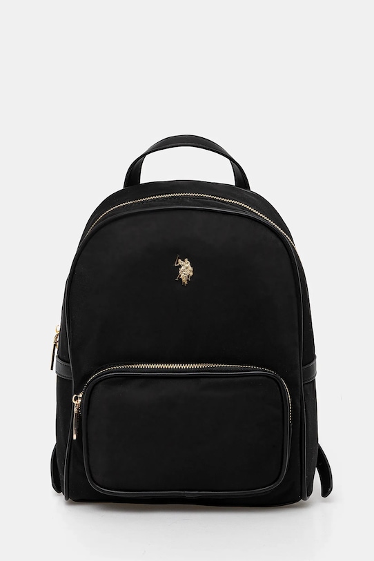 U.S. Polo Assn. hátizsák Houston szintetikus bőr fekete BEUHU6388WZC