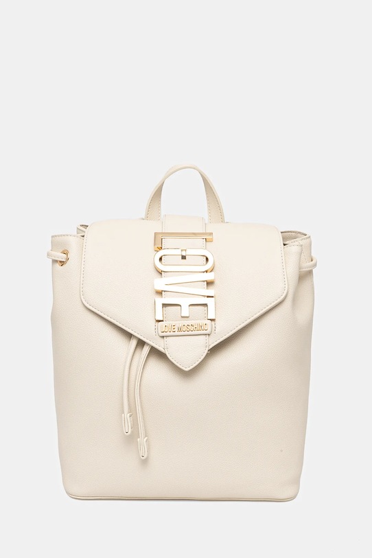Рюкзак Love Moschino синтетичний бежевий JC4229PP0MKC0110