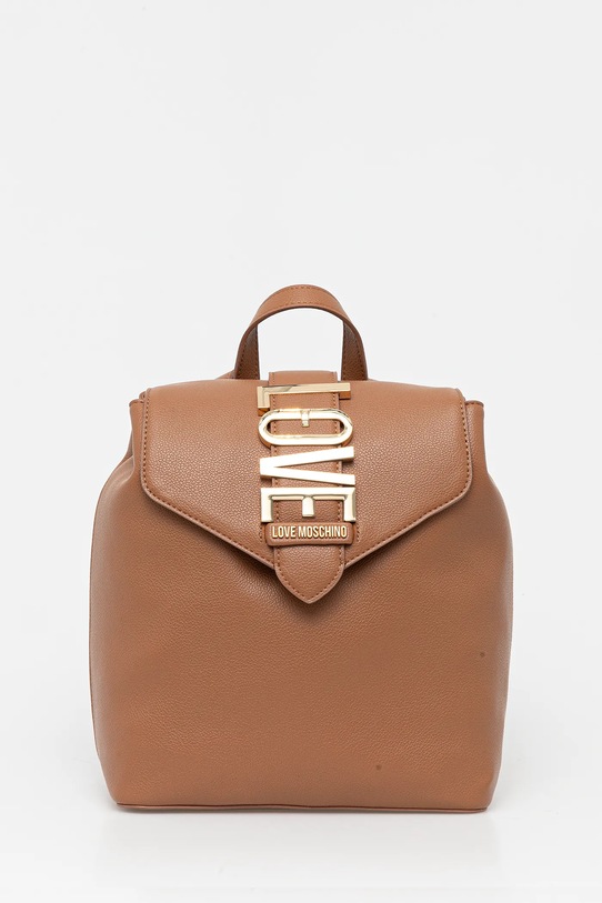 Ruksak Love Moschino jednofarebný hnedá JC4229PP0MKC0201