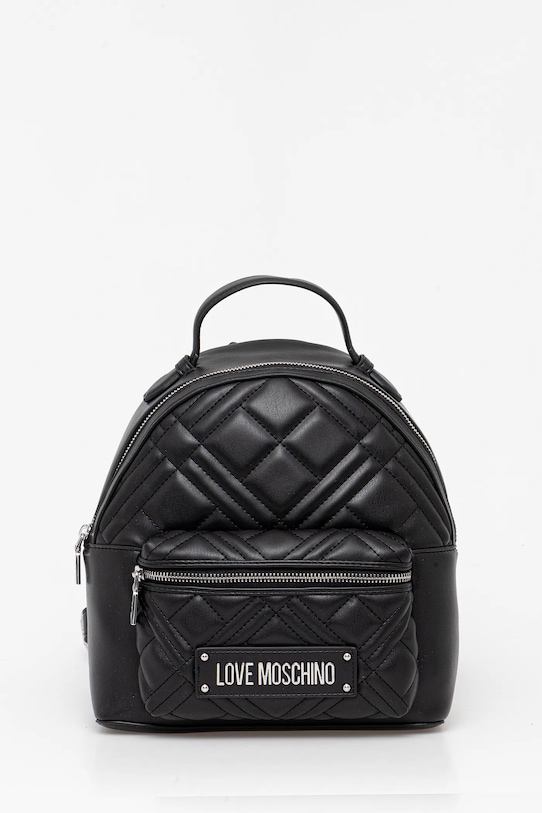 Love Moschino plecak nie mieści A4 czarny JC4148PP0MLA000B