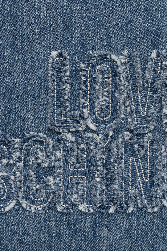 Džínsový batoh Love Moschino modrá JC4246PP0MKM0750