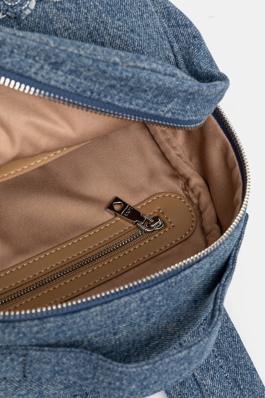 Džínsový batoh Love Moschino JC4246PP0MKM0750 modrá