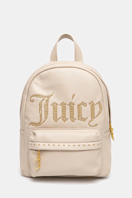 Juicy Couture plecak KIMBERLY PU nie mieści A4 beżowy BEJQL8796WVP