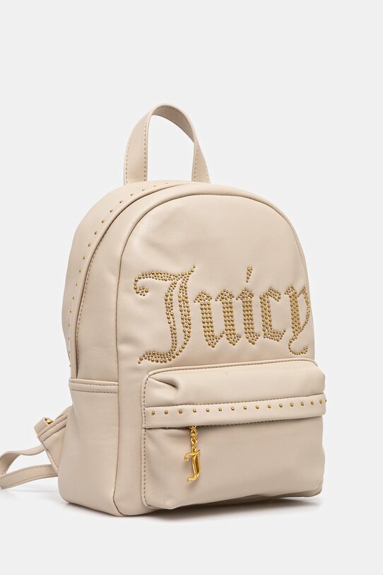 Juicy Couture plecak KIMBERLY PU BEJQL8796WVP beżowy SS25