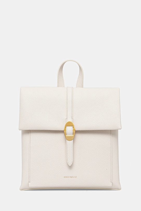 Coccinelle ghiozdan de piele COCCINELLEDORIAN uni bej RCK.14.01.01