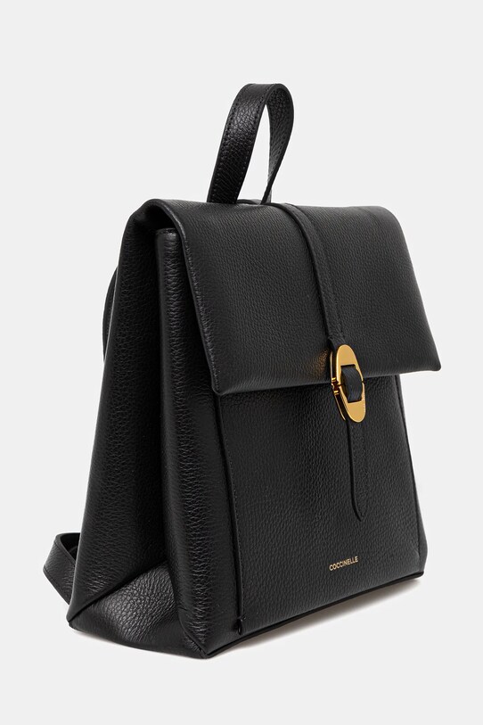 Coccinelle zaino in pelle COCCINELLEDORIAN RCK.14.01.01 nero SS25