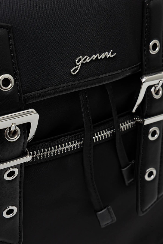 Batoh GANNI Bucky Backpack Nylon černá A6526