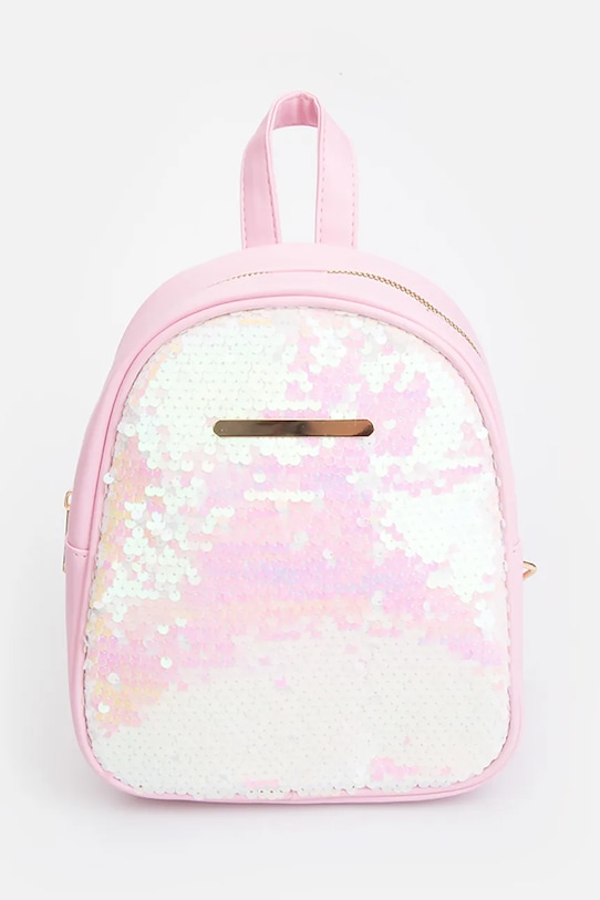 Dětský batoh Coccodrillo nášivka růžová WC5303102ACC