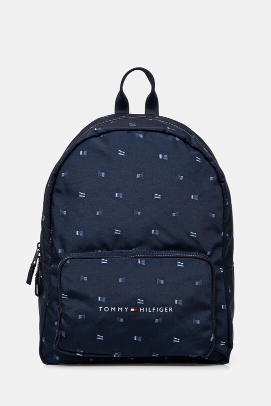 Рюкзак Tommy Hilfiger печать тёмно-синий AU0AU01945.PPYA