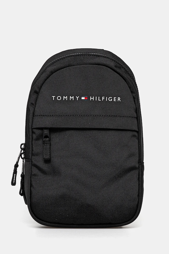 Tommy Hilfiger plecak dziecięcy nie mieści A4 czarny AU0AU01895.PPYA