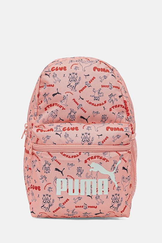 Dječji ruksak Puma PHASE AOP Small Backpack Planet friendly narančasta 091324