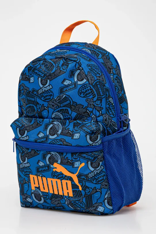 Puma ghiozdan copii PHASE AOP Small Backpack 091324 albastru SS25