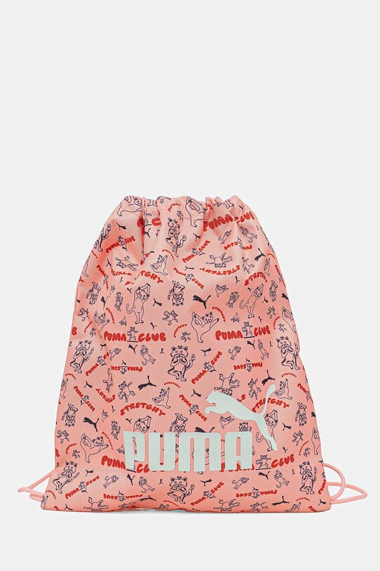 Detský ruksak Puma PHASE AOP Small Gym Sack vzorovaný oranžová 091325