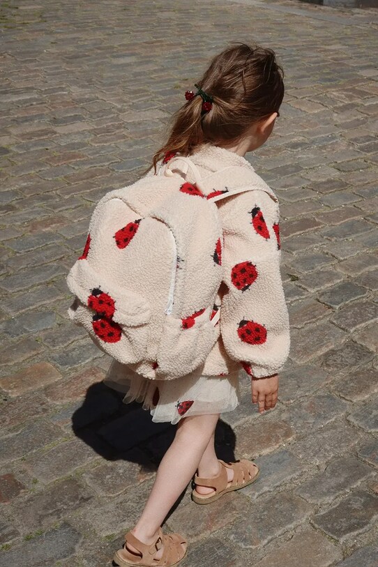 Konges Sløjd ghiozdan copii JODY TEDDY BACKPACK GRS KS102604