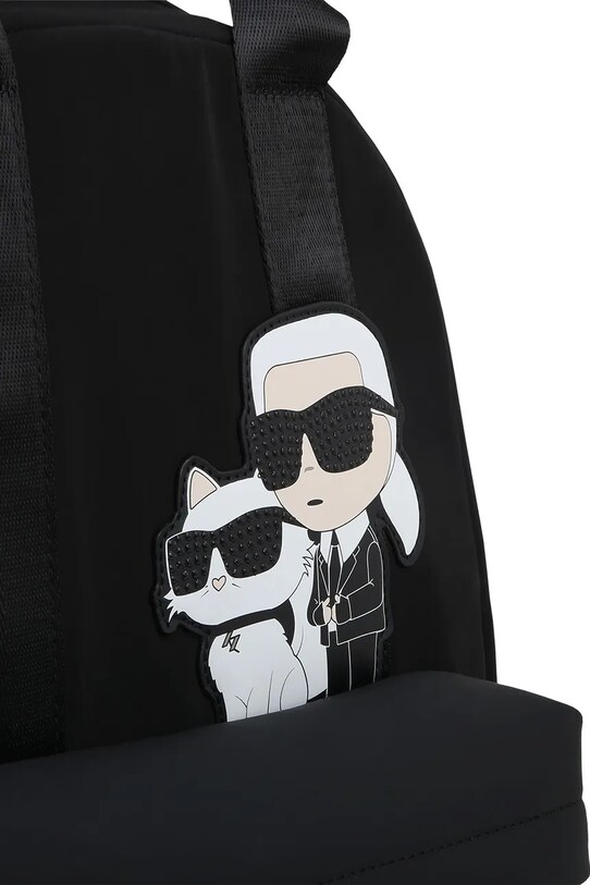 Karl Lagerfeld gyerek hátizsák fekete Z30559