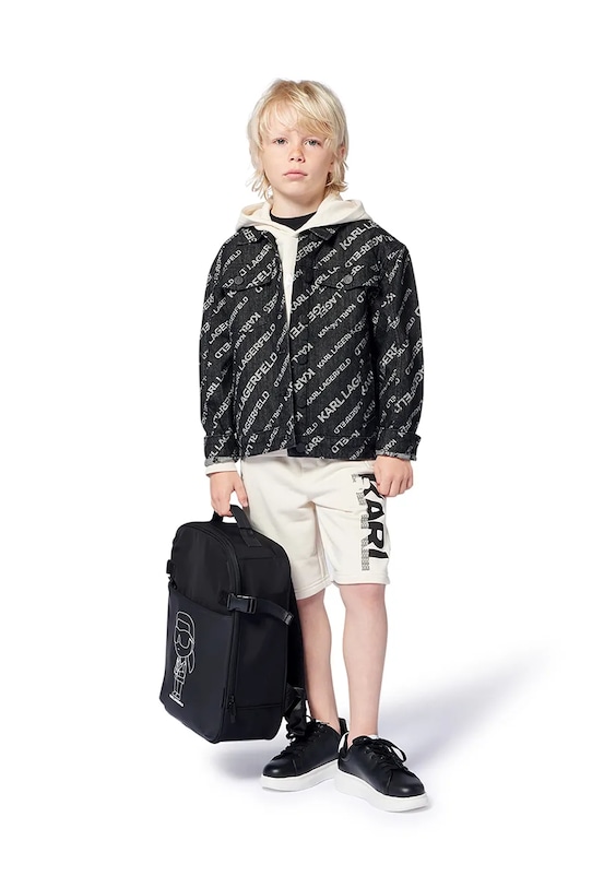 Karl Lagerfeld plecak dziecięcy Z30561 czarny