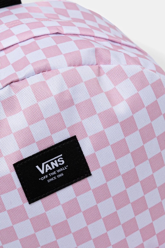 Vans plecak Old Skool Grom Check Backpack różowy VN000J3KD3X1