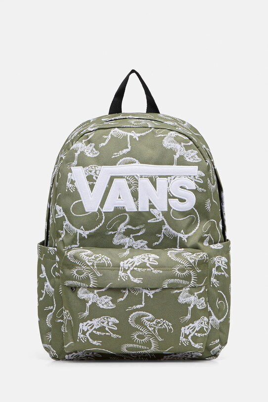 Vans ghiozdan copii Old Skool Grom Backpack incape in A4 verde VN000H56CBO1