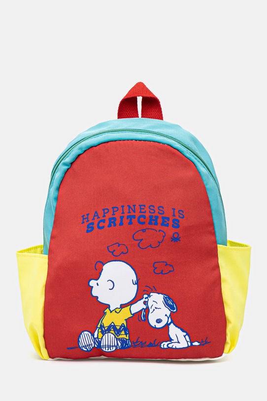 Дитячий рюкзак United Colors of Benetton надрук червоний 6YLQGY00N.P.Seasonal