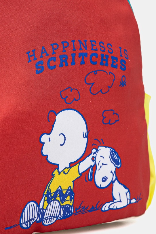 Дитячий рюкзак United Colors of Benetton червоний 6YLQGY00N.P.Seasonal