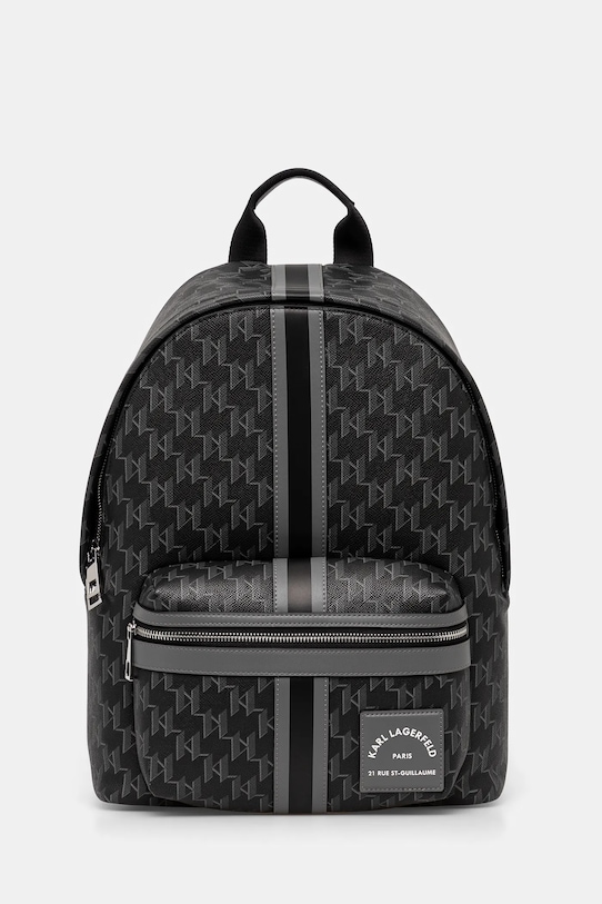 Karl Lagerfeld plecak K/KANVAS mieści A4 szary A1M30107