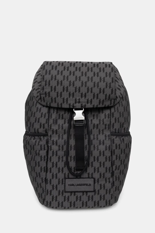 Karl Lagerfeld rucsac K/MONOGRAM incape in A4 gri A1M30411