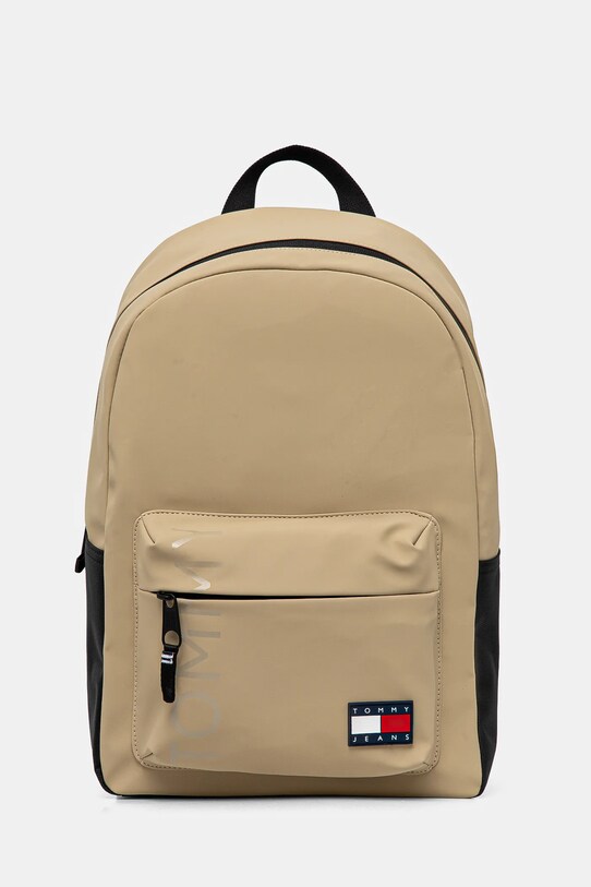 Σακίδιο πλάτης Tommy Jeans συνθετικό μπεζ AM0AM13274