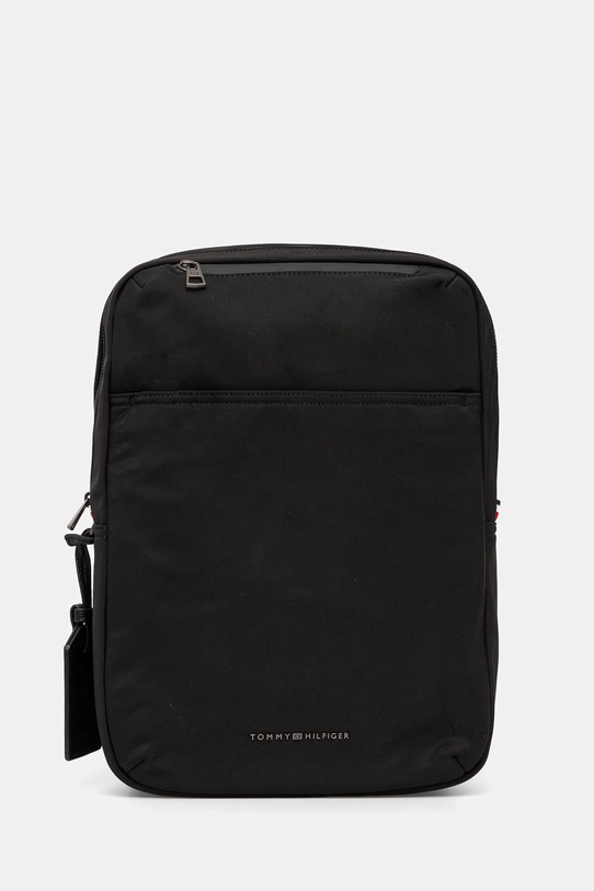 Раница Tommy Hilfiger изчистен черен AM0AM13068