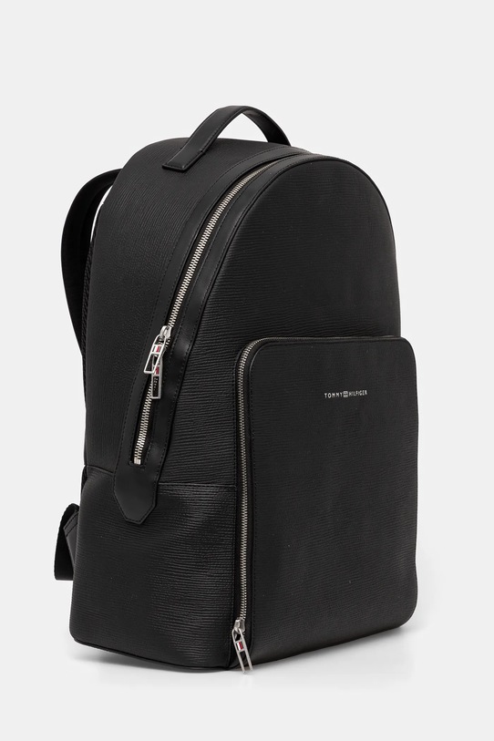 Tommy Hilfiger plecak skórzany AM0AM13072 czarny SS25