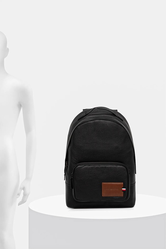 Kožený batoh Tommy Hilfiger AM0AM13076