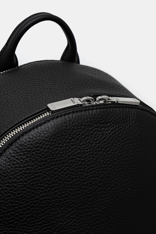 BOSS bőr hátizsák fekete 50536142