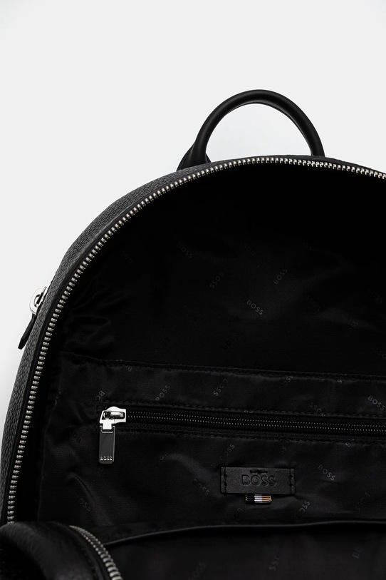 BOSS bőr hátizsák 50536142 fekete