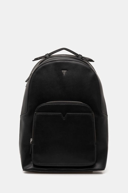 Kožený batoh Guess FIRENZE přírodní kůže černá HMFISE.P4405