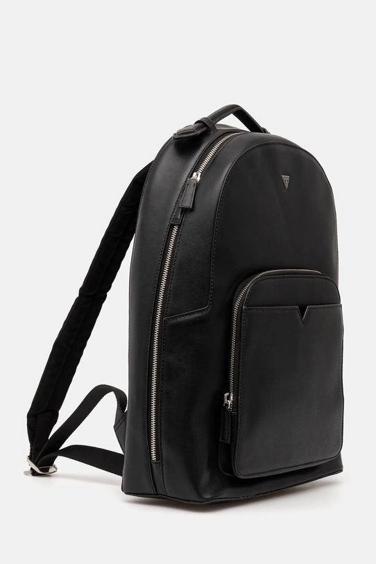 Kožený batoh Guess FIRENZE HMFISE.P4405 černá SS25