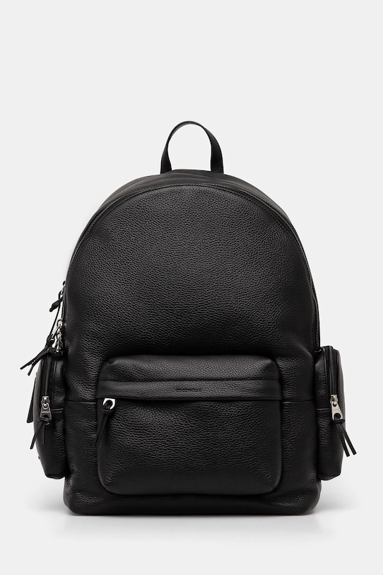 Usnjen nahrbtnik Coccinelle Ustreza A4 črna E1.MUK.84.05.01