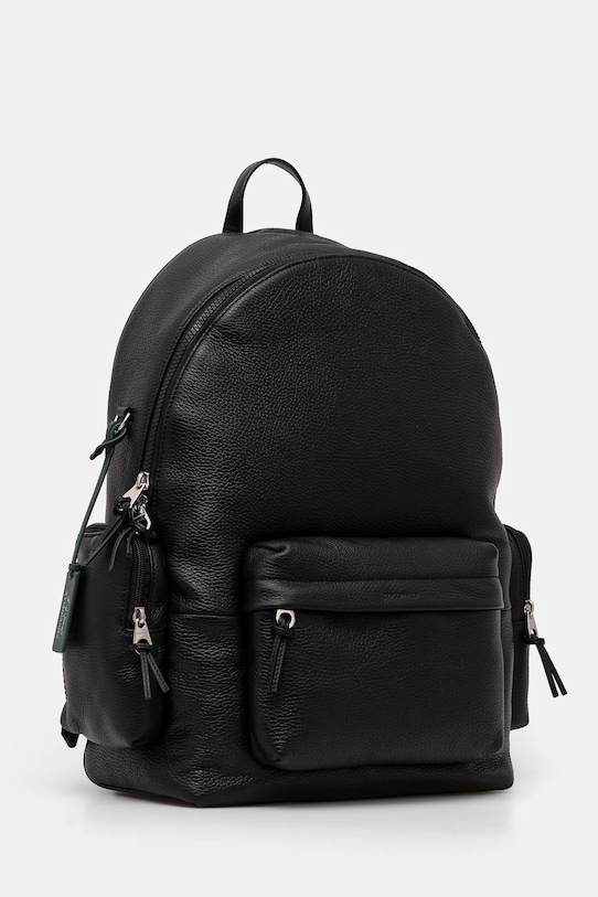 Usnjen nahrbtnik Coccinelle E1.MUK.84.05.01 črna SS25