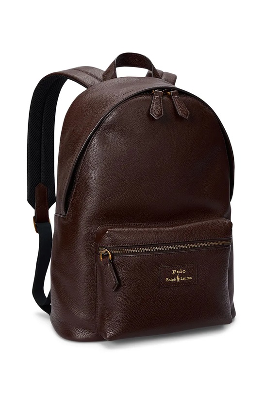 Akcesoria Polo Ralph Lauren plecak skórzany 405962456 brązowy