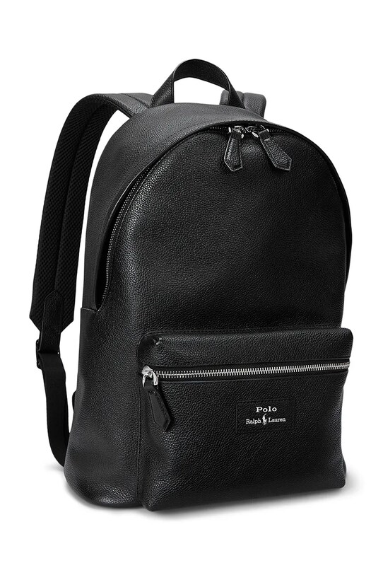 Шкіряний рюкзак Polo Ralph Lauren 405962456 чорний SS25