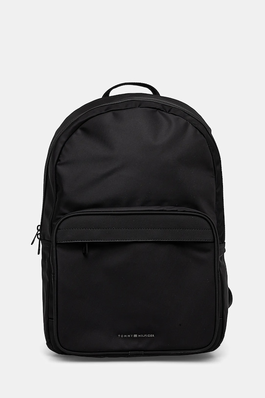 Ruksak Tommy Hilfiger jednofarebný čierna AM0AM13184