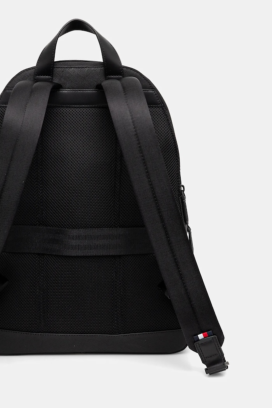 Akcesoria Tommy Hilfiger plecak skórzany AM0AM13213 czarny