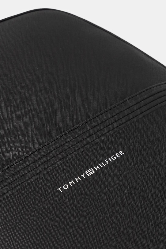 Tommy Hilfiger plecak skórzany czarny AM0AM13213
