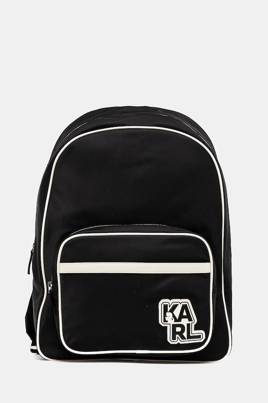 Рюкзак Karl Lagerfeld гладкий чорний ASM30010