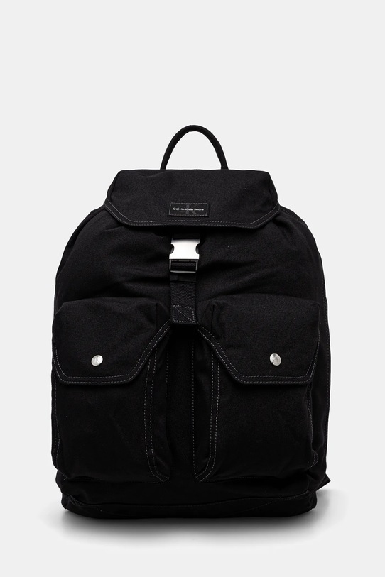 Σακίδιο πλάτης Calvin Klein Jeans υφασμάτινο μαύρο LV04G3035G